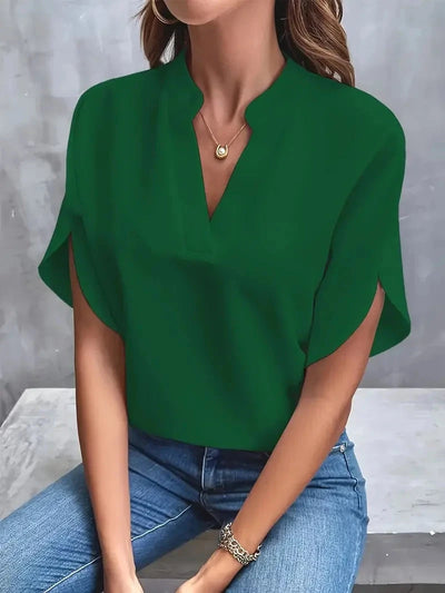Inesa™ | V-Neck Blouse 1+1 FREE