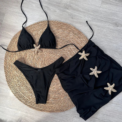 Daphne™ | Starfish 3-Piece Bikini Set