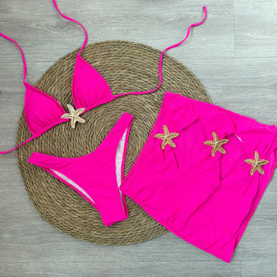 Daphne™ | Starfish 3-Piece Bikini Set