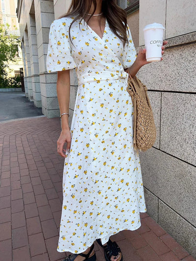 Wendy™ | Floral Wrap Dress
