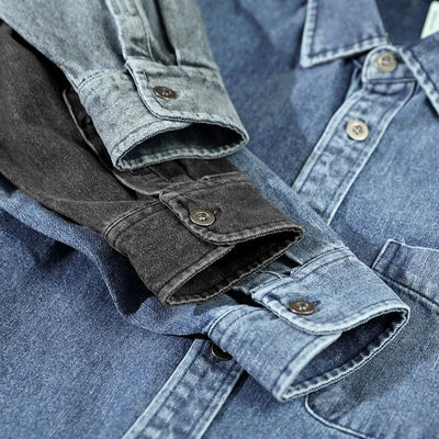 Aimane™ | Vintage Denim Shirt