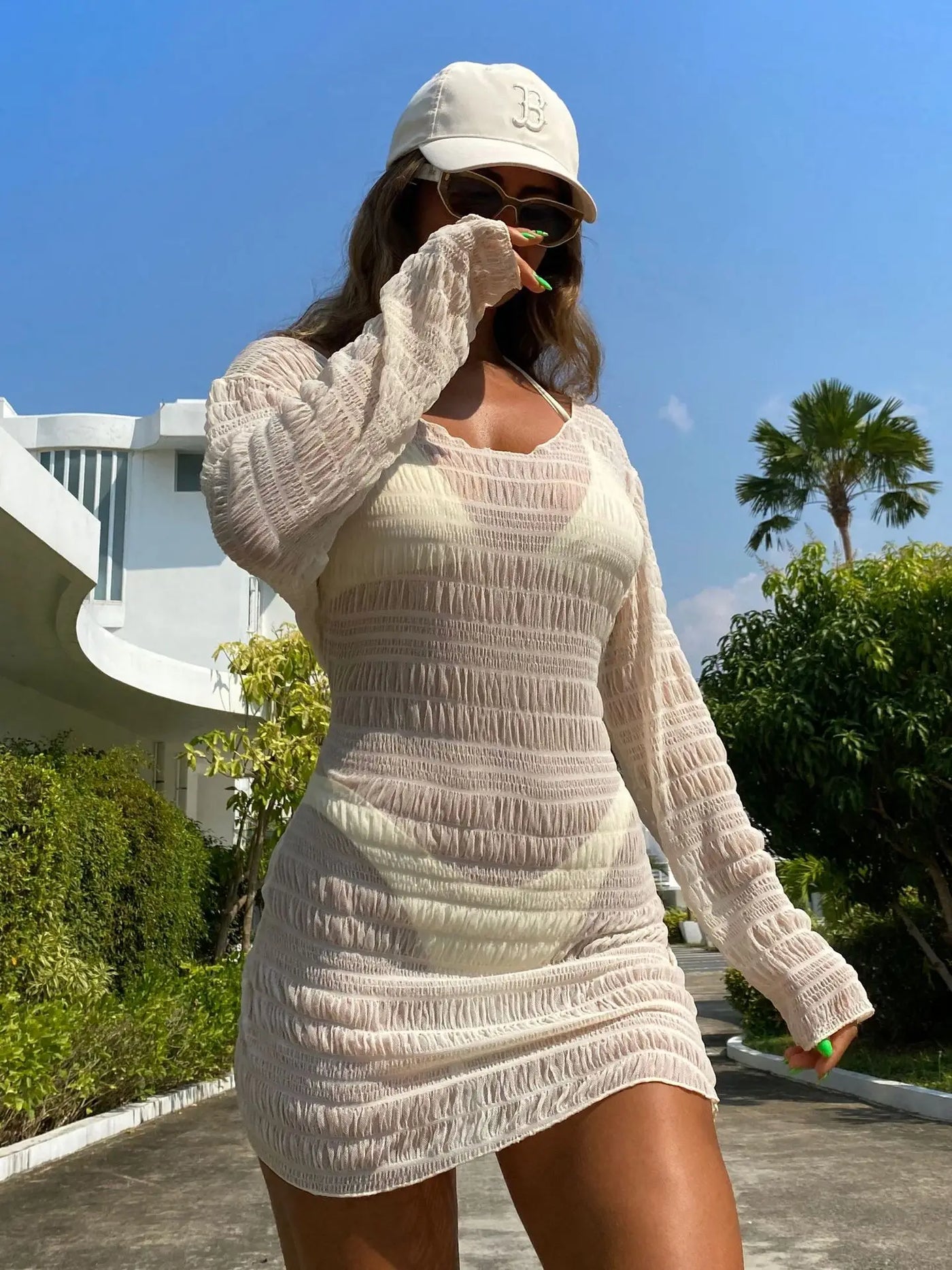 Halo™ | 3-Piece Knit Bikini Set