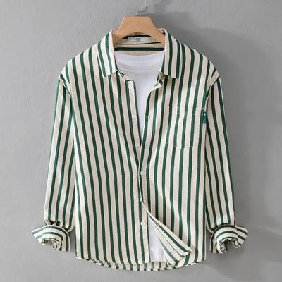 Simon™ | Elegant Striped Shirt