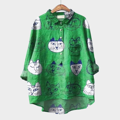 Elisabetta™ | Oversized Floral Shirt