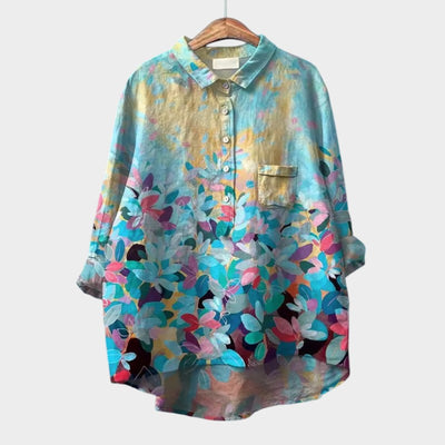 Elisabetta™ | Oversized Floral Shirt