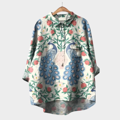 Violetta™ | Oversized Floral Shirt