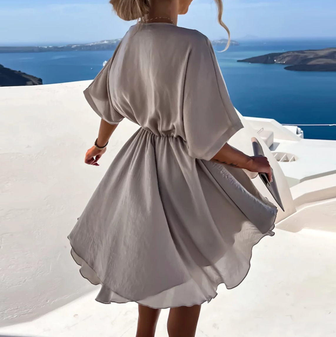 Riley™ | Chic Flowy Mini Dress