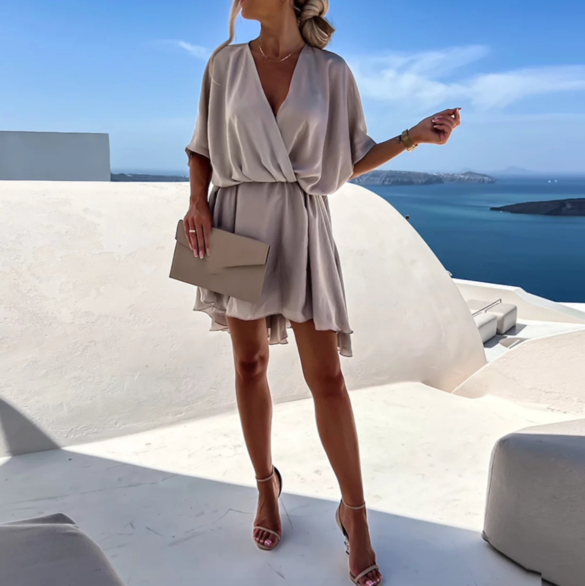 Riley™ | Chic Flowy Mini Dress