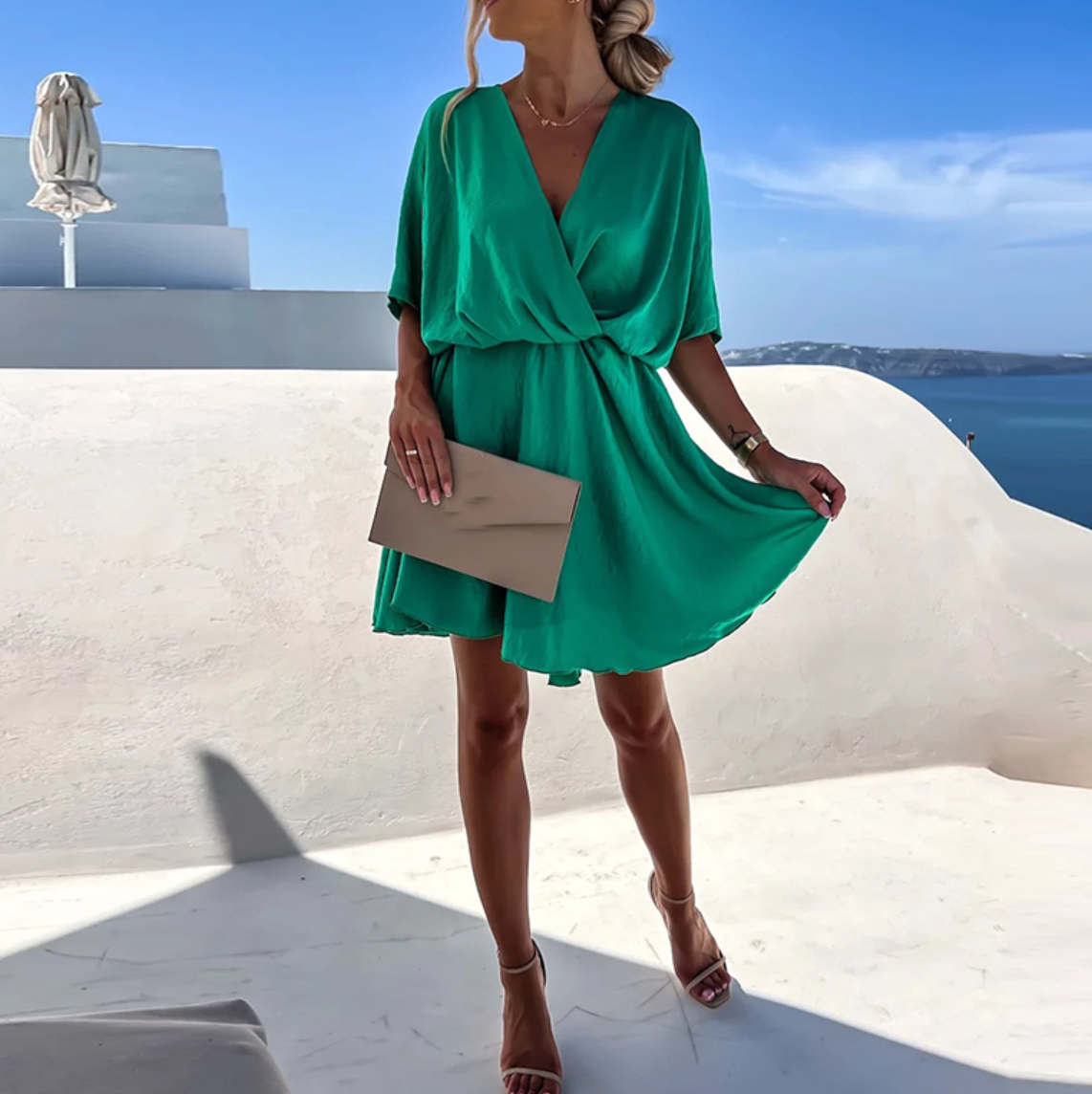 Riley™ | Chic Flowy Mini Dress