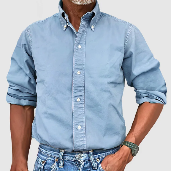 Alaric™ | Classic Long-Sleeve Shirt