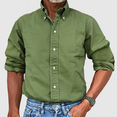 Alaric™ | Classic Long-Sleeve Shirt