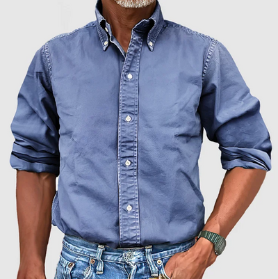 Alaric™ | Classic Long-Sleeve Shirt