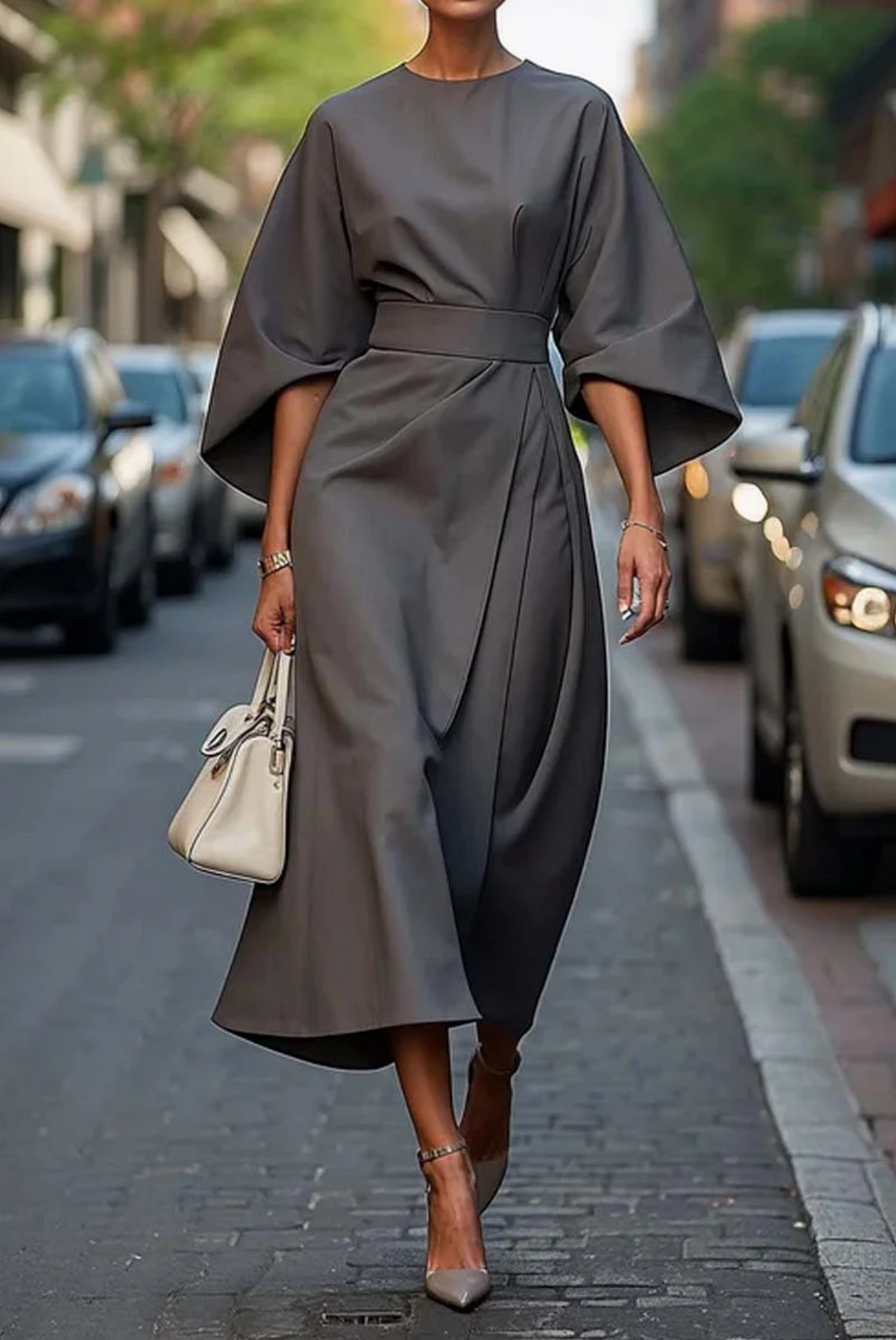 Iris™ | Elegant Midi Dress