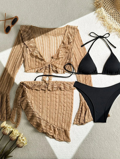 Mosaic™ | 4-Piece Patchwork Bikini Set