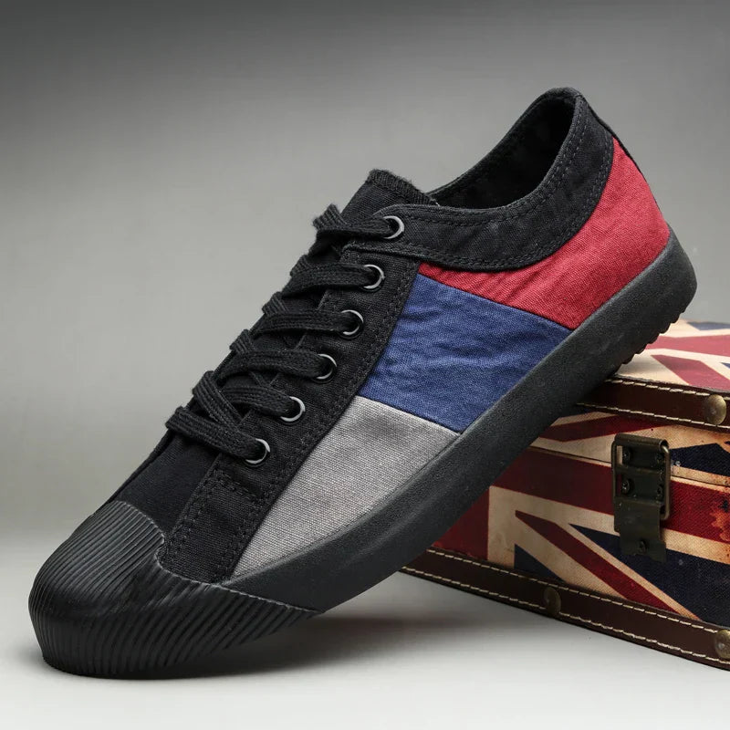 Andrew™ | Claude Monet Canvas Sneakers