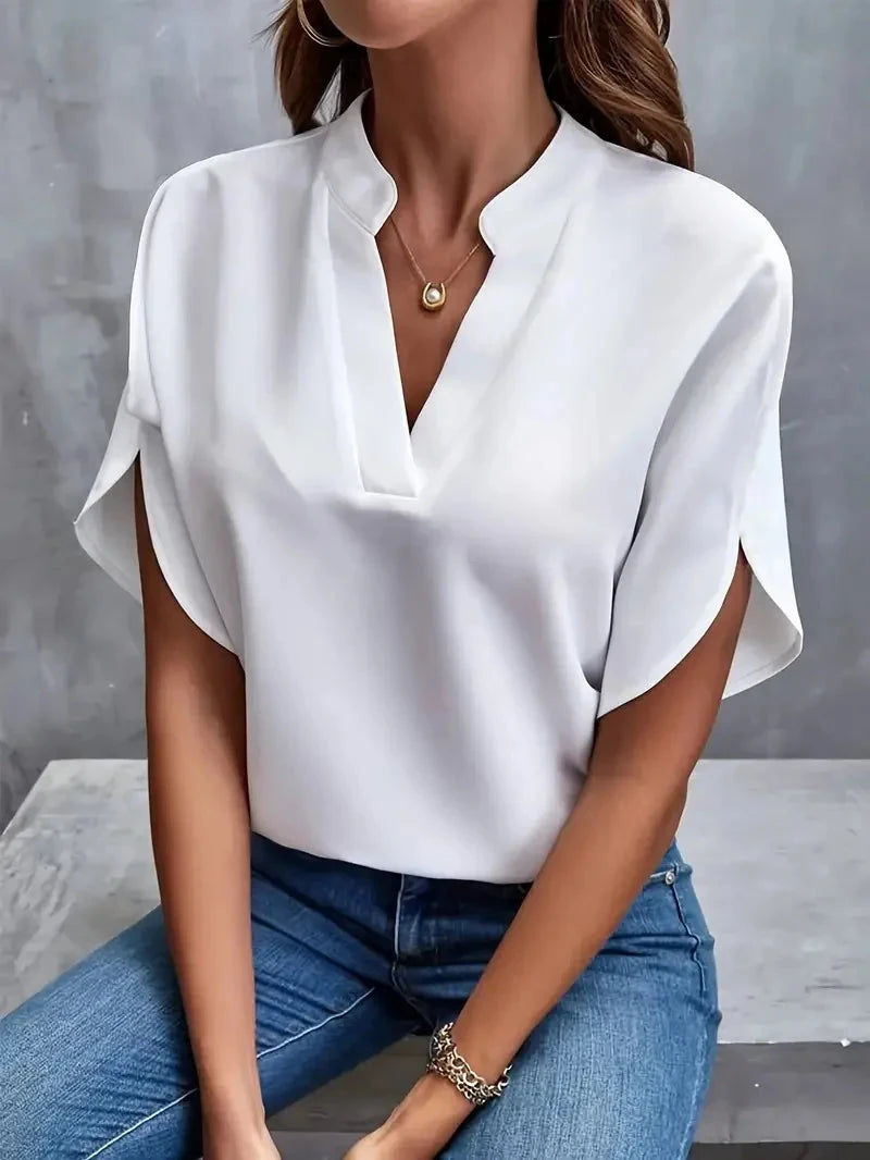 Inesa™ | V-Neck Blouse 1+1 FREE