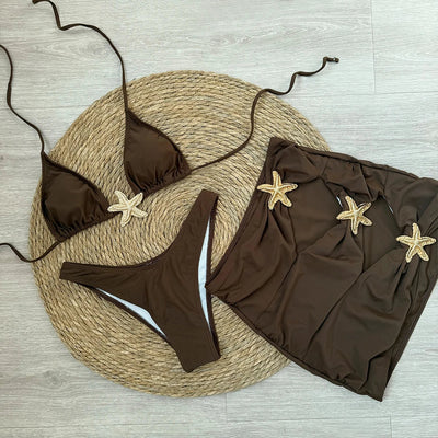 Daphne™ | Starfish 3-Piece Bikini Set