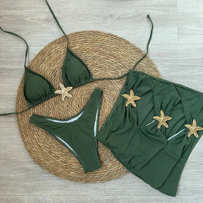 Daphne™ | Starfish 3-Piece Bikini Set