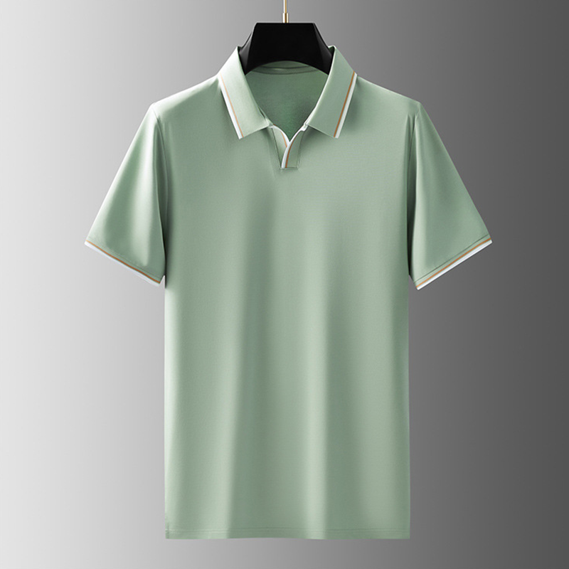 James™ | Silk Buttonless Porto Polo