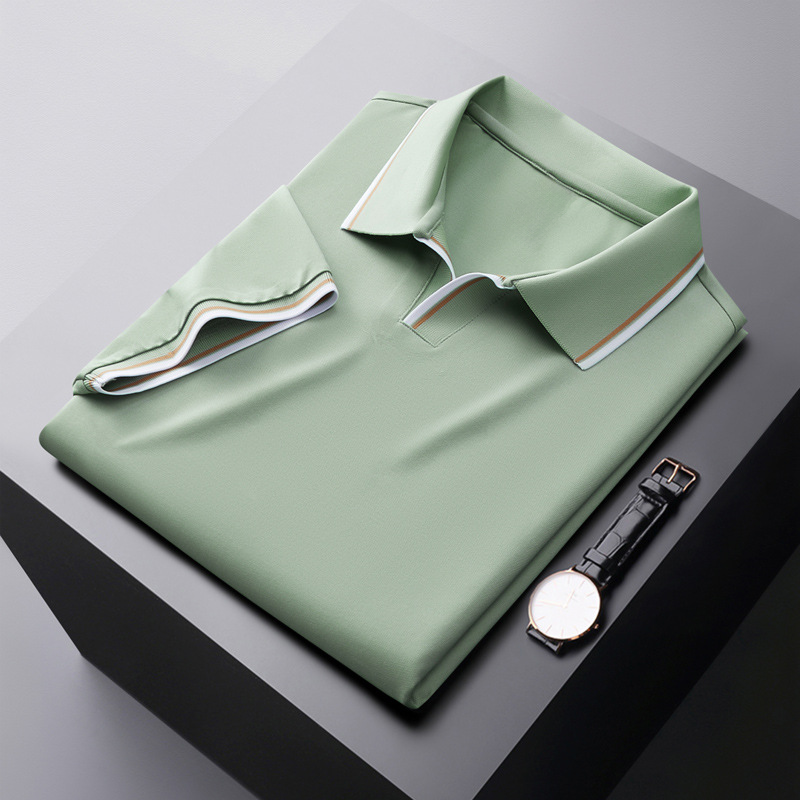 James™ | Silk Buttonless Porto Polo