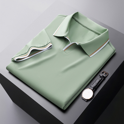 James™ | Silk Buttonless Porto Polo