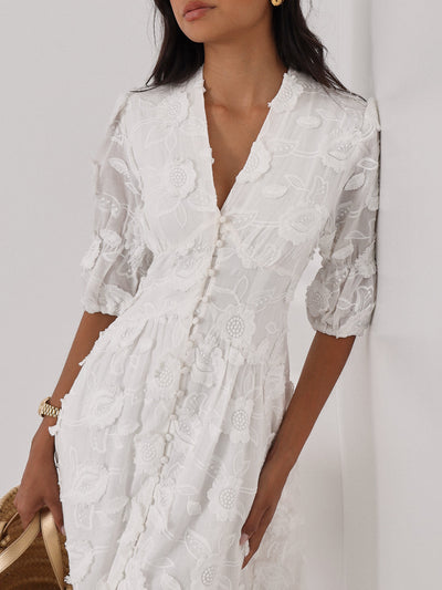 Sienna™ | Embroidered Summer Dress