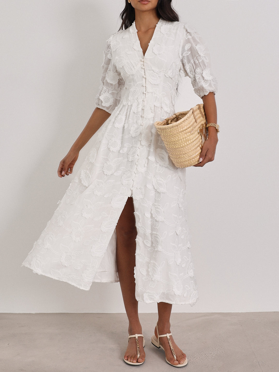 Sienna™ | Embroidered Summer Dress