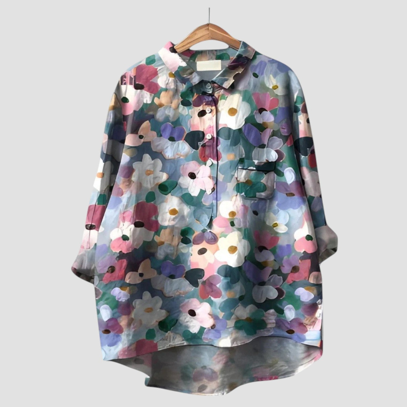 Veronica™ ⏐ Oversized Floral Shirt