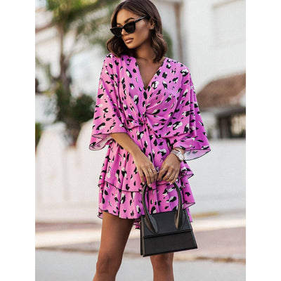 Sienna™ | Bohemian Floral Mini Dress