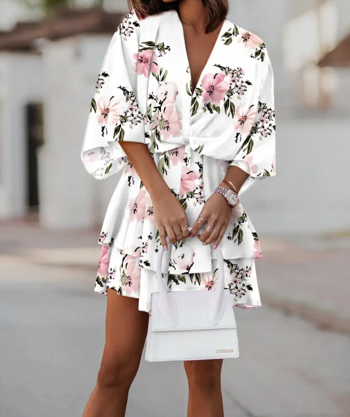 Sienna™ | Bohemian Floral Mini Dress