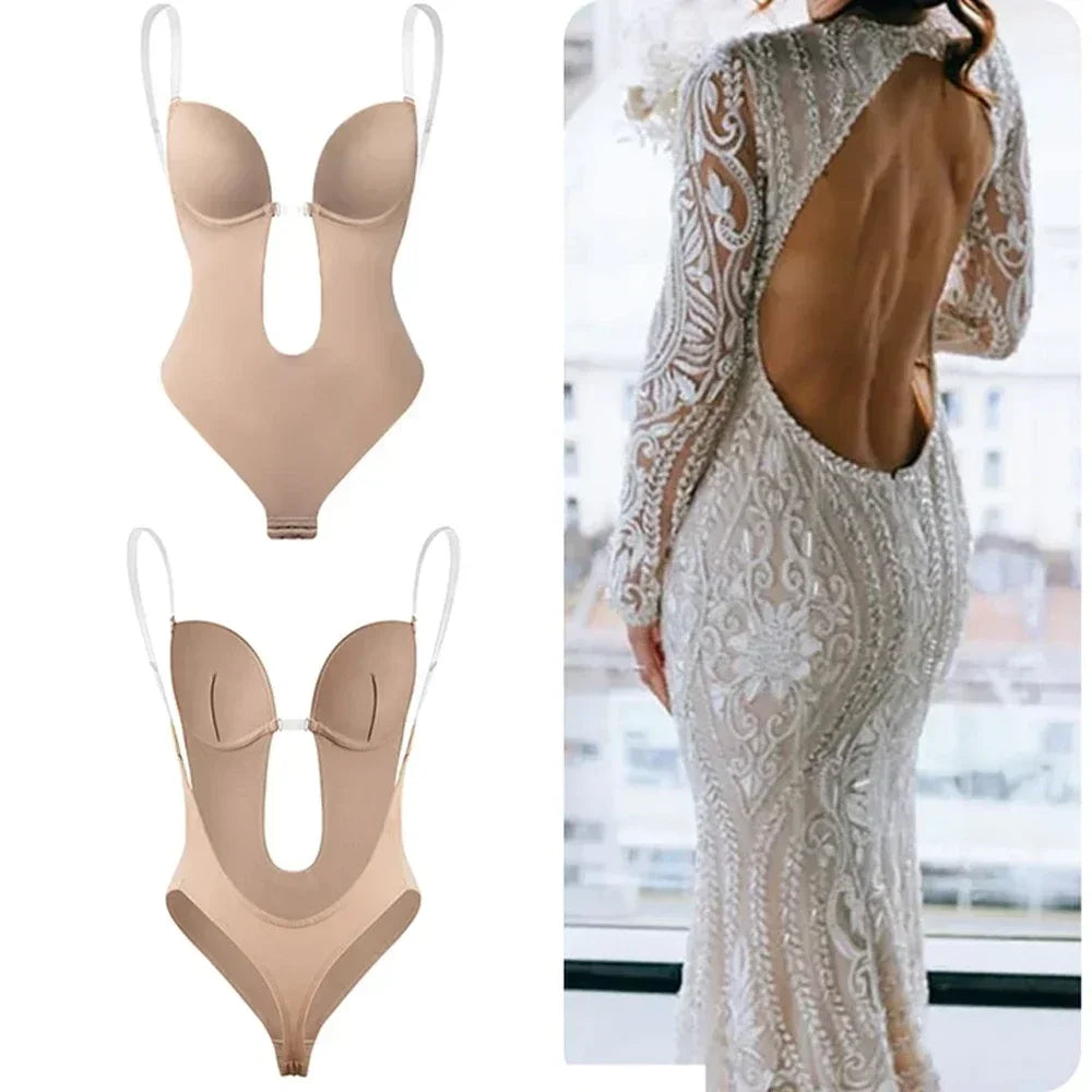 Poppy™ | Deep V-Neck Body Shaper