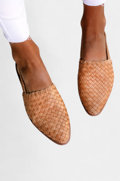 Evelyn™ | Hand-Braided Ballerina Flats