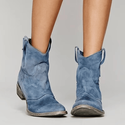Charlotte™ | Elegant Suede Ankle Boots