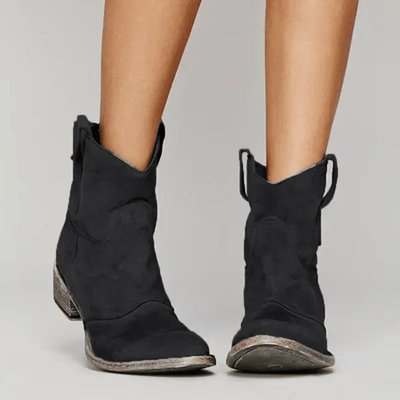 Charlotte™ | Elegant Suede Ankle Boots
