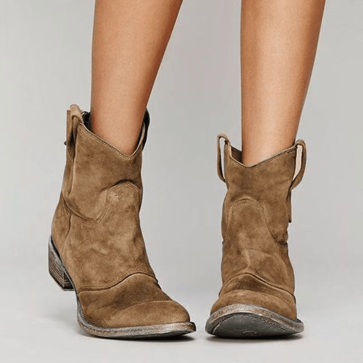 Charlotte™ | Elegant Suede Ankle Boots