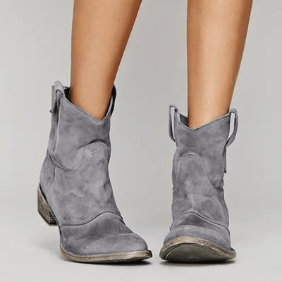 Charlotte™ | Elegant Suede Ankle Boots