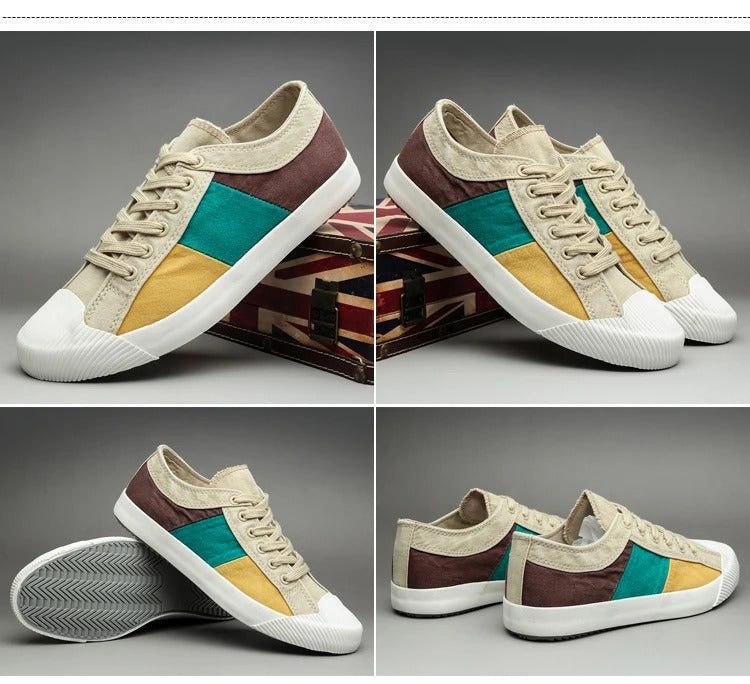 Andrew™ | Claude Monet Canvas Sneakers