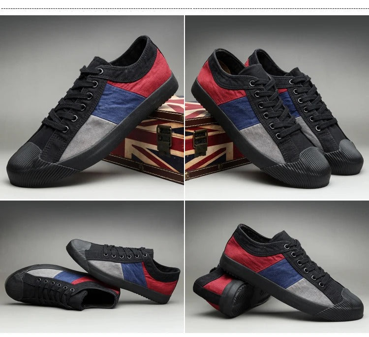 Andrew™ | Claude Monet Canvas Sneakers