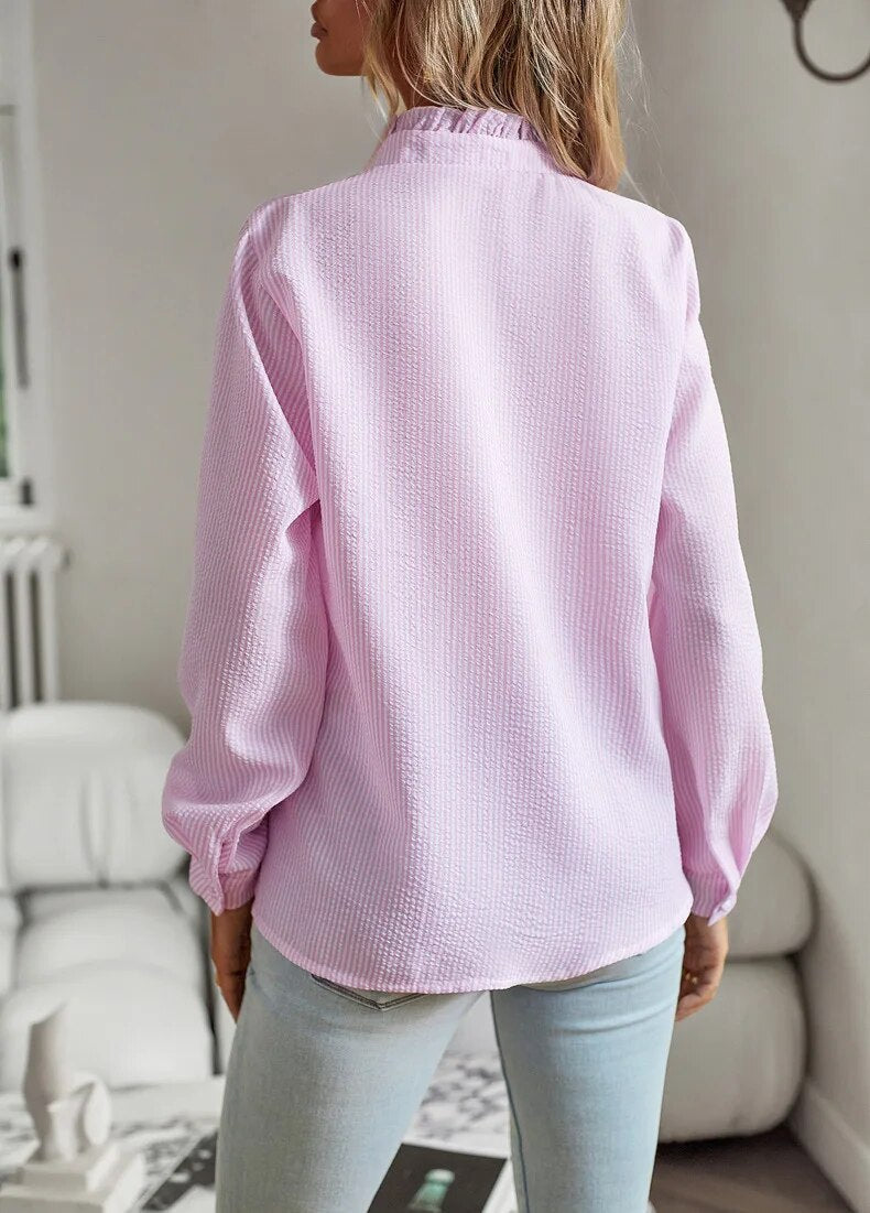 Alice™ | Elegant Long-Sleeve Shirt