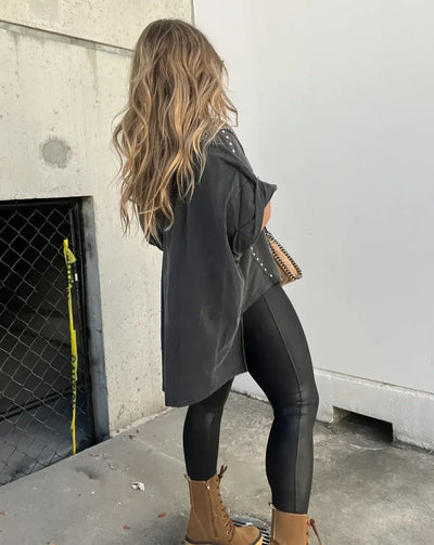 Bella™ | Oversized Studs T-Shirt
