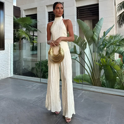 Nyra™ | Classy Backless Jumpsuit
