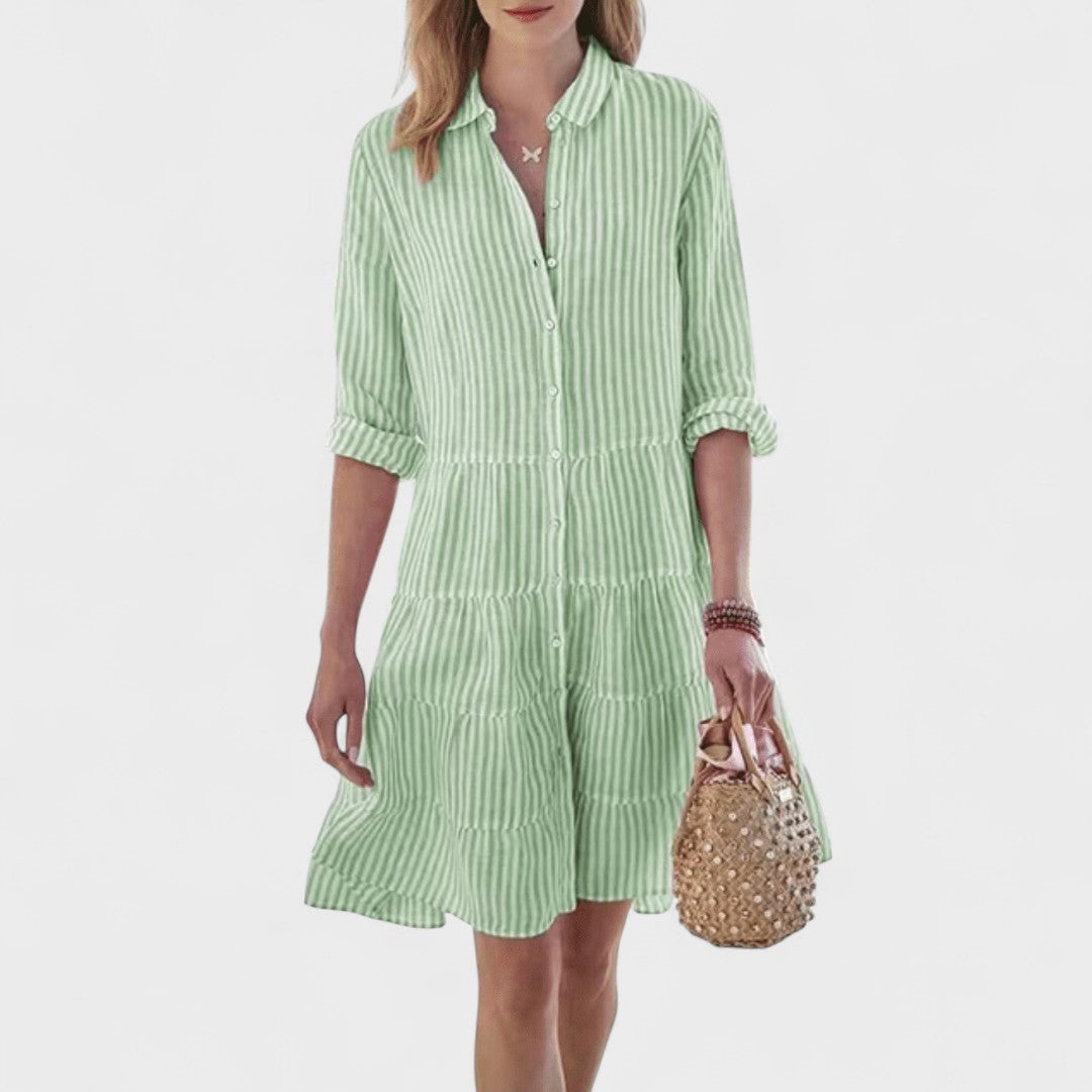Zerrin™ | Striped Day Dress