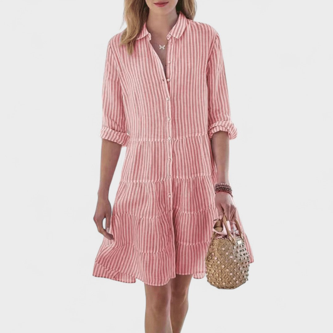 Zerrin™ | Striped Day Dress