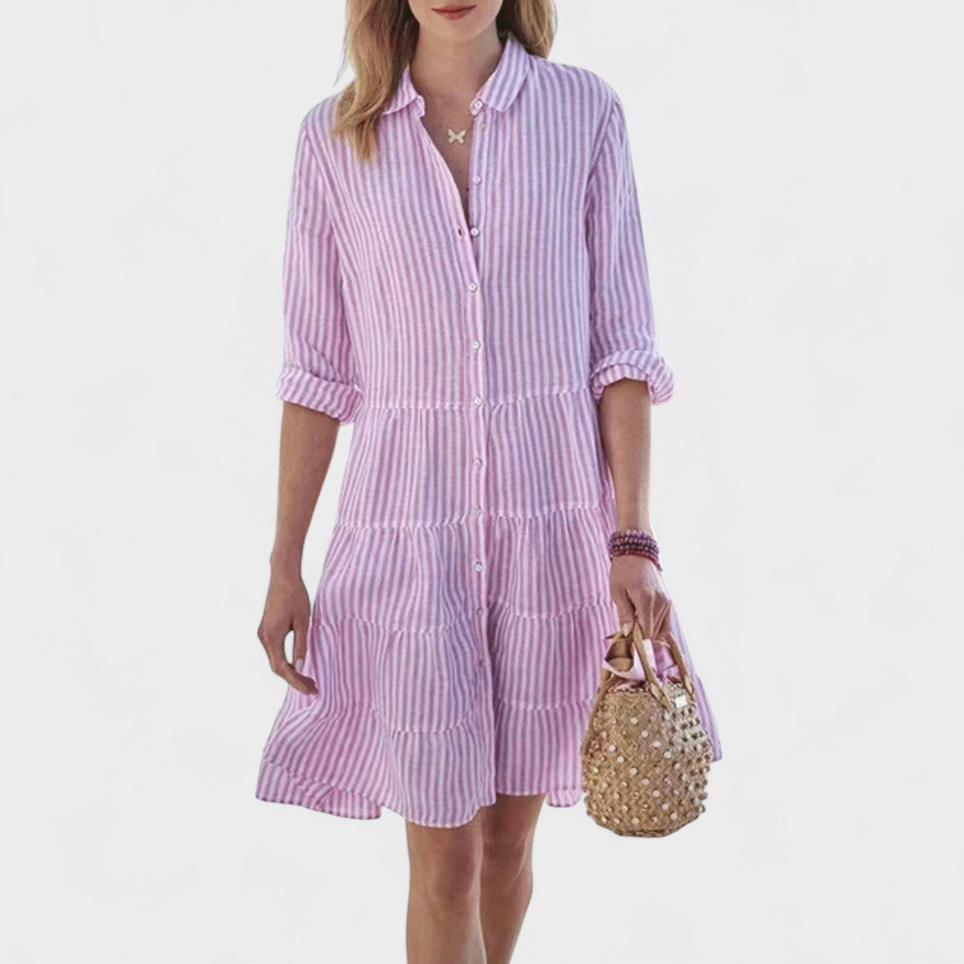 Zerrin™ | Striped Day Dress