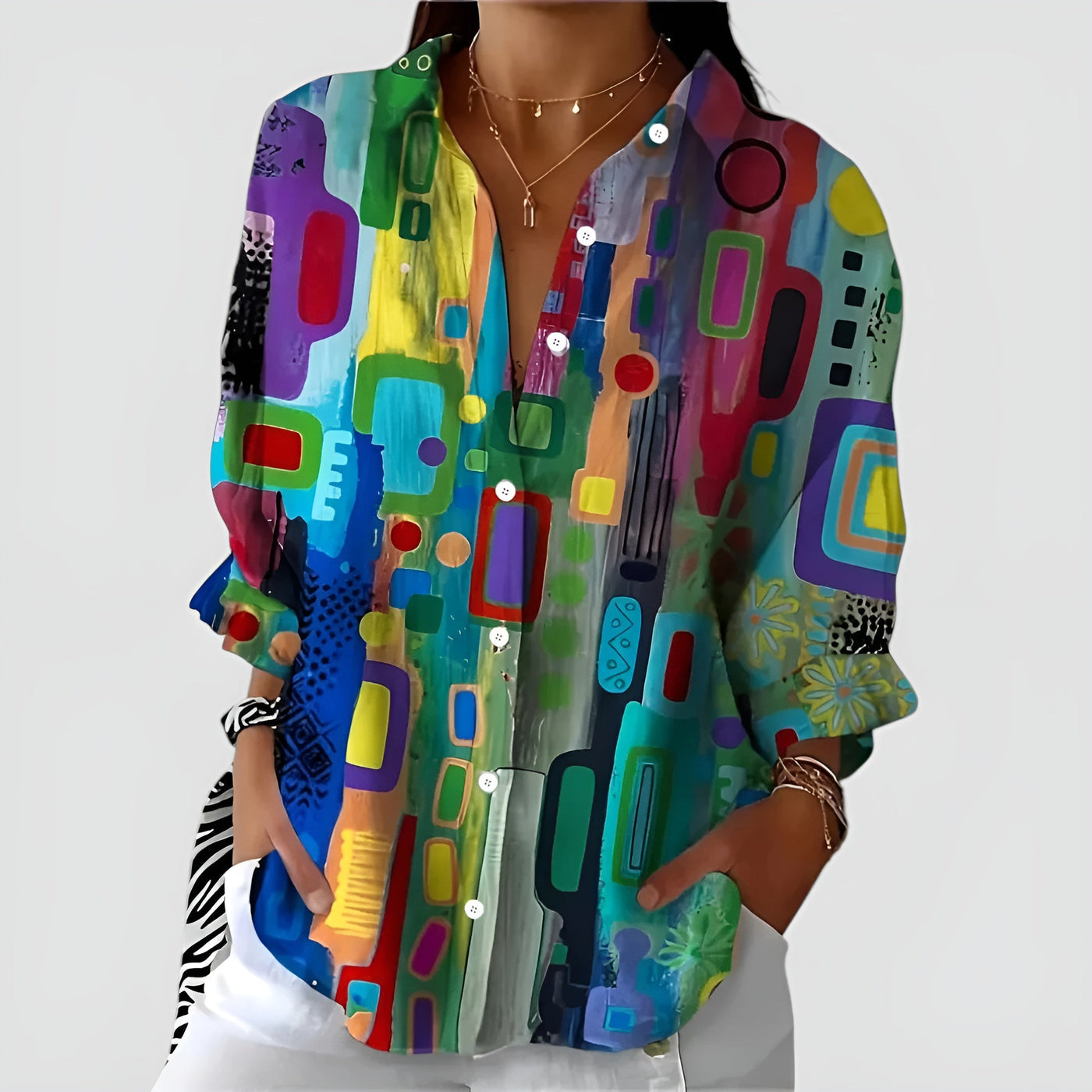 Vita™ | Geomatric Blouse