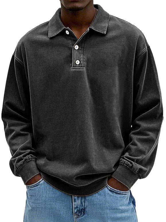 Edgar™ | Elegant Long Sleeve Polo