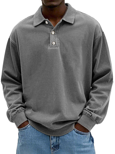Edgar™ | Elegant Long Sleeve Polo