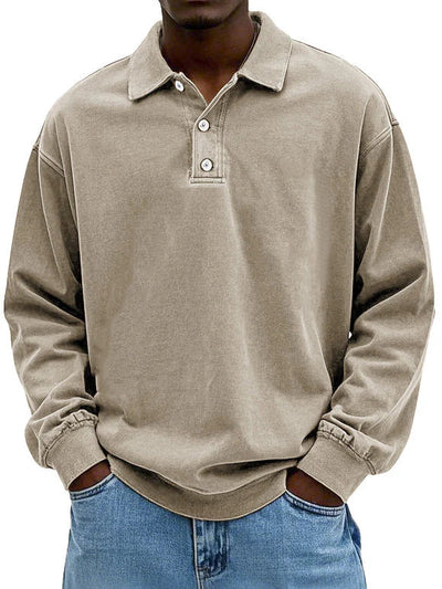 Edgar™ | Elegant Long Sleeve Polo