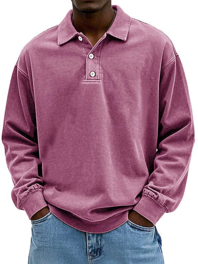 Edgar™ | Elegant Long Sleeve Polo