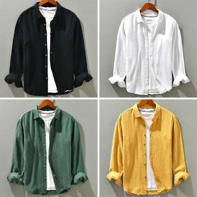 Stephan™ | Cotton Long Sleeve Shirt